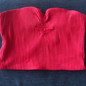 Red Wilfred Tube Top